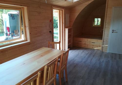 Kochen, Essen & Wohnen Zentral im Mittelpunkt des Tiny Haus